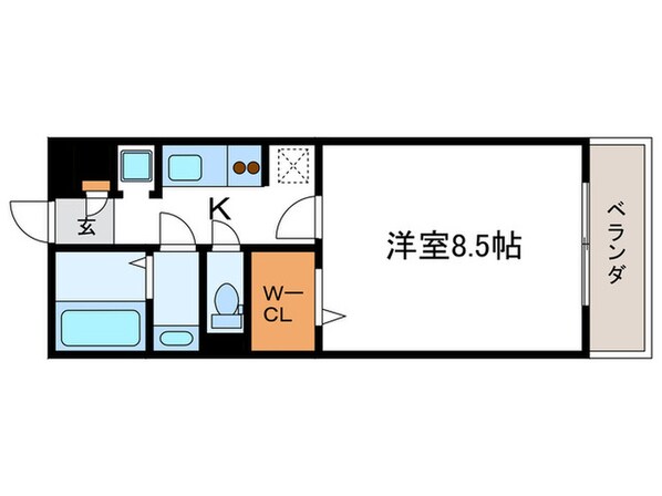 エトワールシャトレⅡの物件間取画像